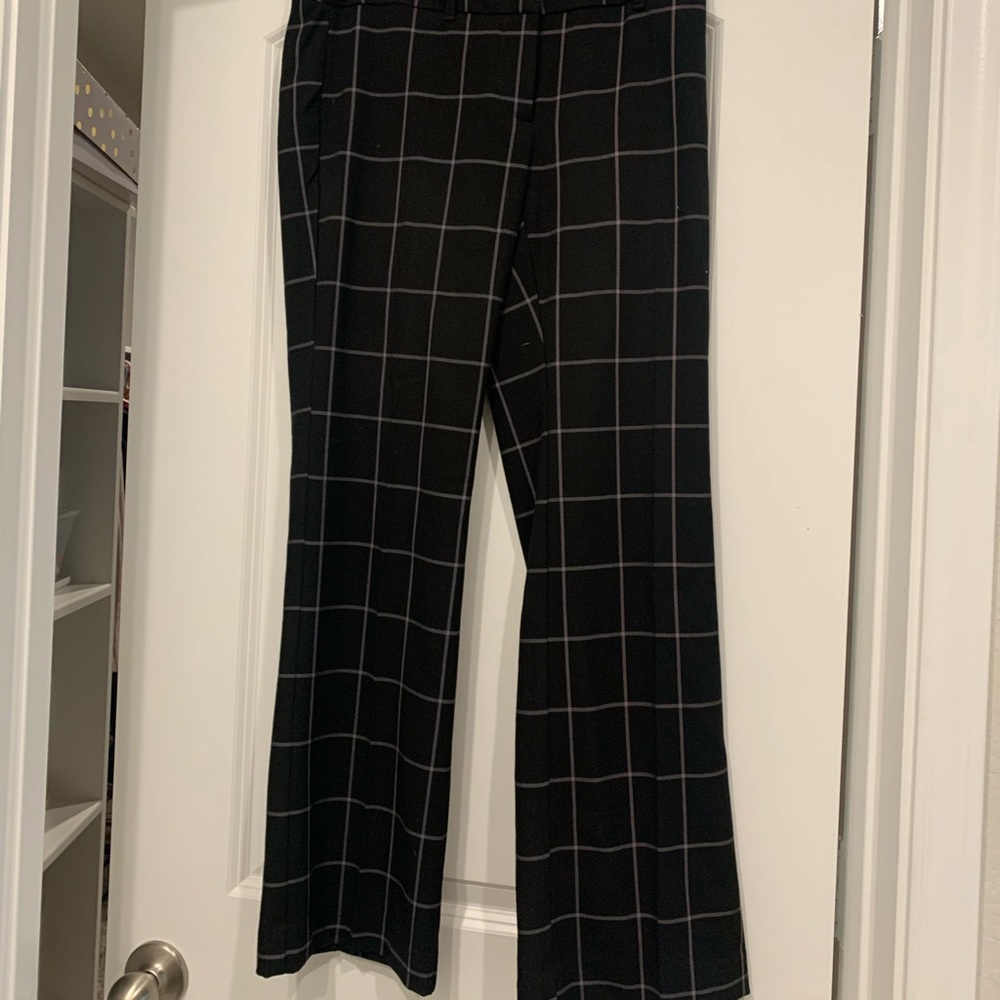 Plaid slacks